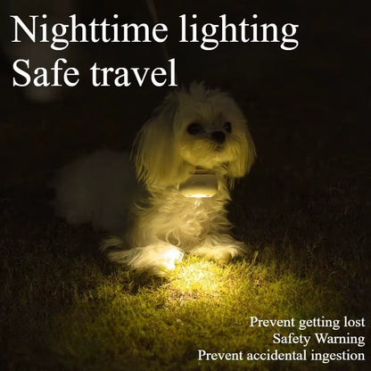LumiPaw - LED Collar Projector & Night-Safety Light