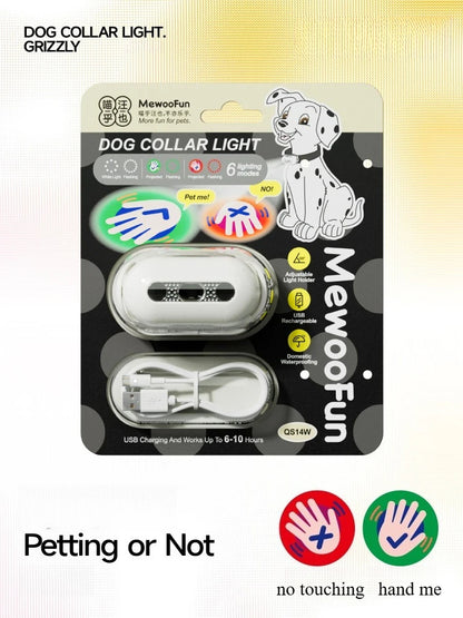 LumiPaw - LED Collar Projector & Night-Safety Light